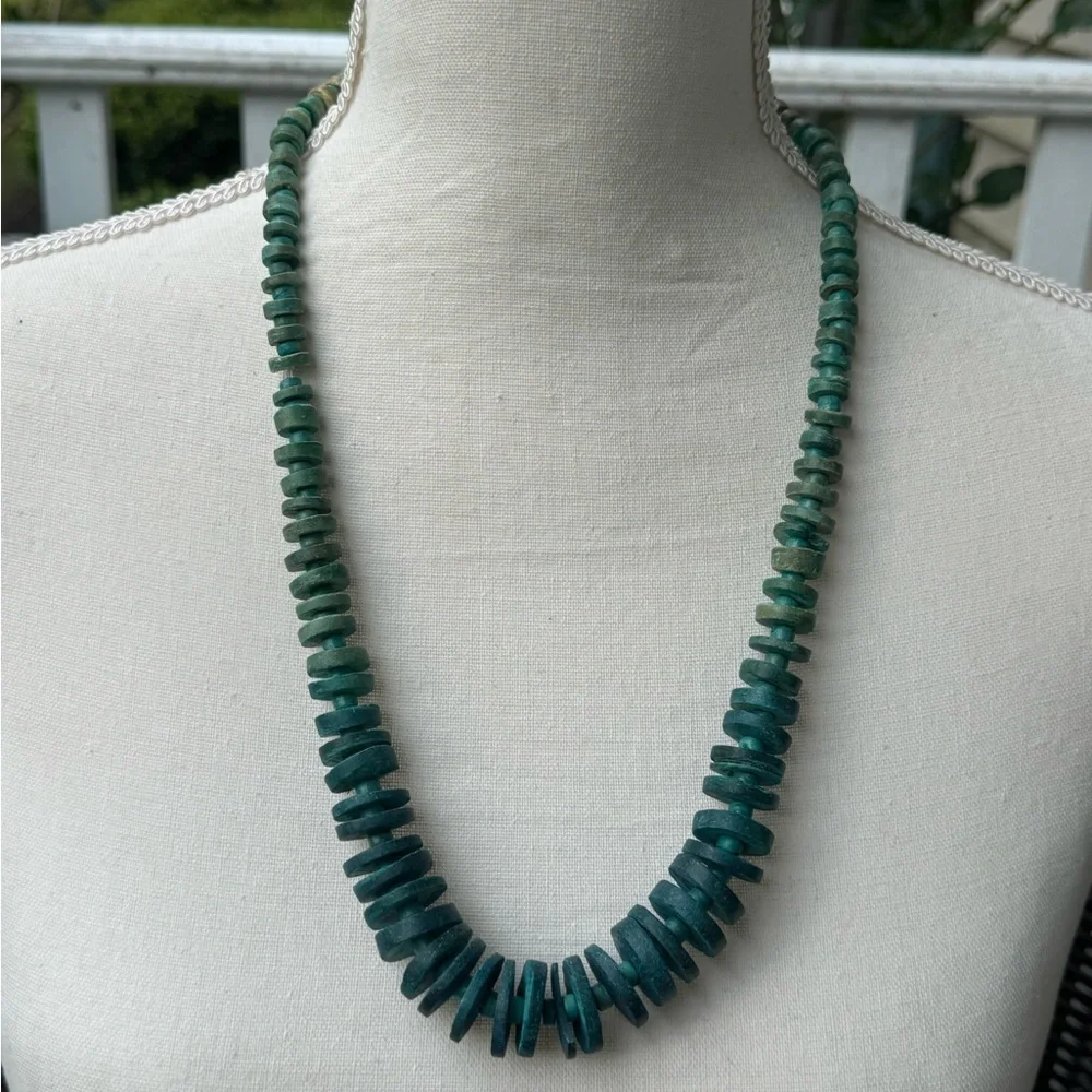 ANJALAI NECKLACE BLUE - Picture 3 of 6